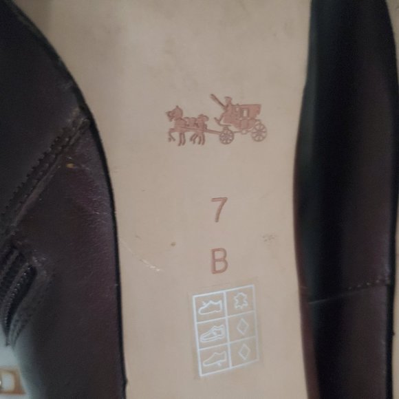 Coach Brown A00310 Holiday Soft Shine Chestnut Leather Boots/Booties, 7 - Picture 8 of 10